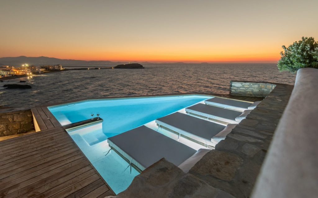 iliada suites naxos sunset